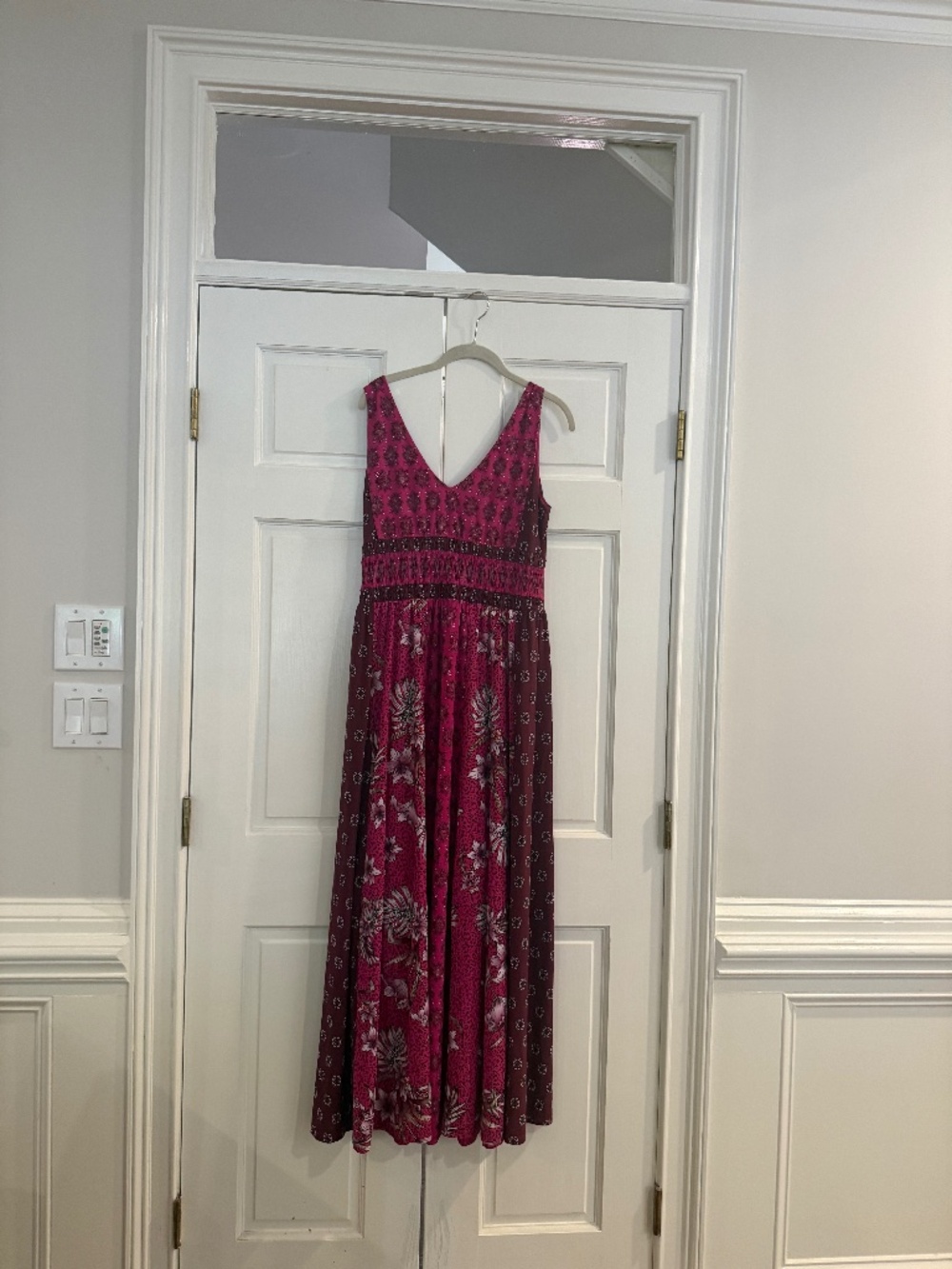 White House Black Market Print Dress
